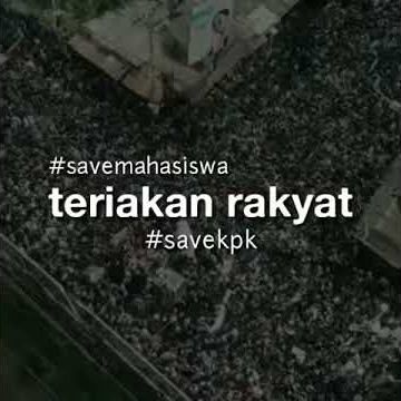 Suara rakyat Demo RUU kuhp