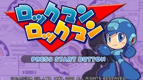 Rockman Rockman intro level - Perfect Run