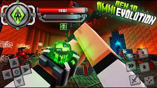 SAIU O NOVO BEN 10 OMNI EVOLUTION! 👽🔓COMO DESBLOQUEAR OS ALIENS NO MINECRAFT BADROCK!