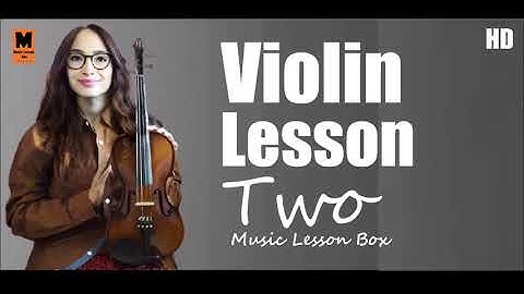 Basic Violin Lesson 2 | Violin Melody | Best start  up violin lesson