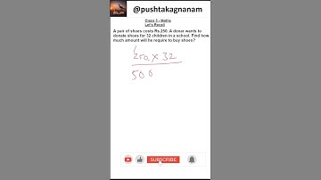 Class 5 Maths - Multiplication Problem  - English Medium #pushtakagnanam #subscribe #class5maths