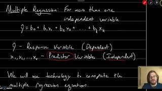 STAT216 Section 10-4 Part I (Multiple Regression 1)
