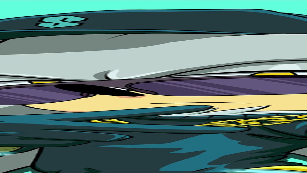 W I D E boi plays video ghames on W I D E screen