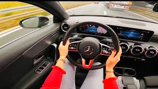 2018 Mercedes -Benz A-Class 180D (136HP)TEST DRIVE (POV) #mercedes #aclass #testdrive #pov 