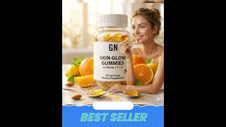 SKIN GLOW GUMMIES - w/ Biotin + C + E– 99.5% Purity | GetGN