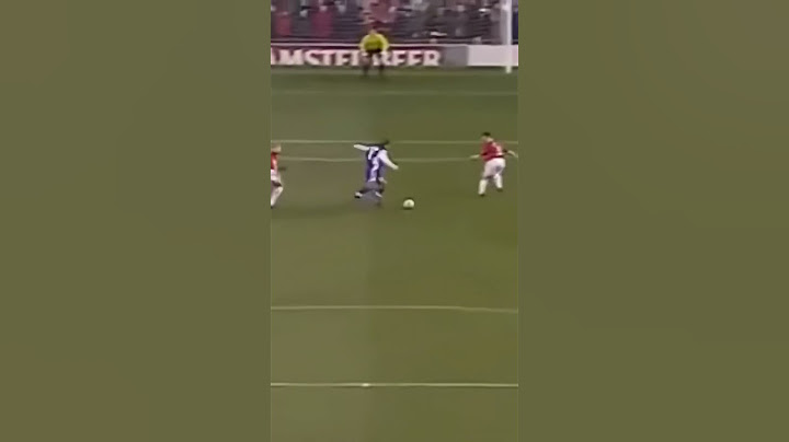 Batistuta’s Goal Against Manchester United.