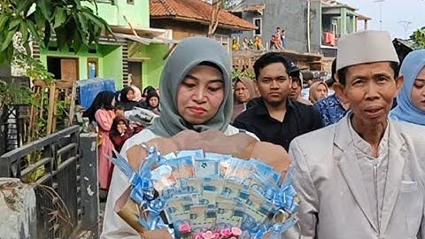 Pernikahan Guru Muda Viral Saweran Nya Buanyak Banget Peserta Nya Di Kersamanah Garut