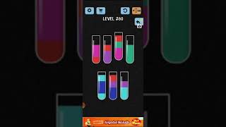 solve water game color sort level 260 + 261 + 262