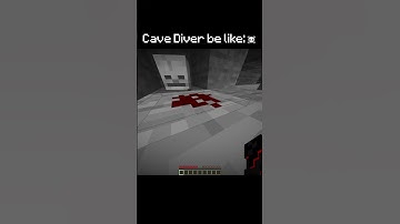 Minecraft Cave Diver Meme
