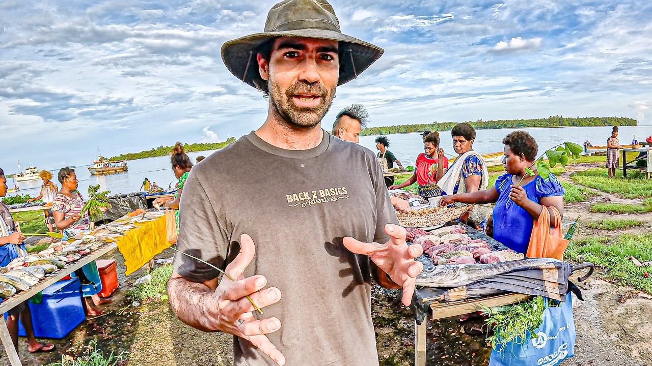 Am I safe here? Papua New Guinea Local Market Tour (Raw Cut)