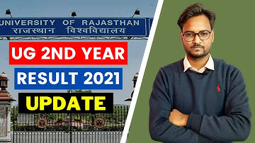 Rajasthan University UG 2nd Year Exam 2021 Result | UG 2nd Year Practical Exam 2021 Update