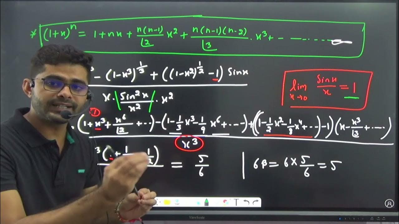 Limit for JEE Advanced ️All Concept in 1 Question💪Hardest Problem From