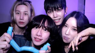 ASMR 친구들이랑 팅글파티/ TINGLE PARTY WITH FRIENDS (노선경, 키위, 김코카) screenshot 3