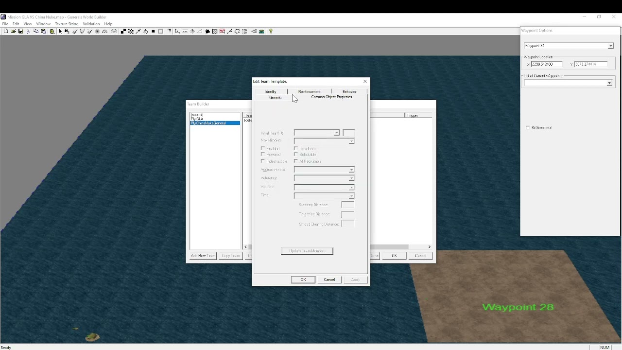 Part 1 Command And Conquer Generals Zero Hour How To Make WorldBuilder Tutorial Custom Map Mission
