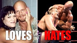 6 Wwe Wrestlers Stone Cold Steve Austin He Loves & 7 He Hates Enemies In Real Life