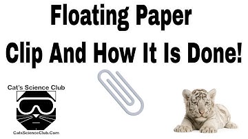 Floating Paper Clip!