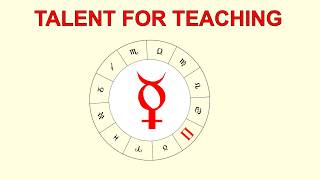 How to See a Talent for Teaching in a Birth Chart