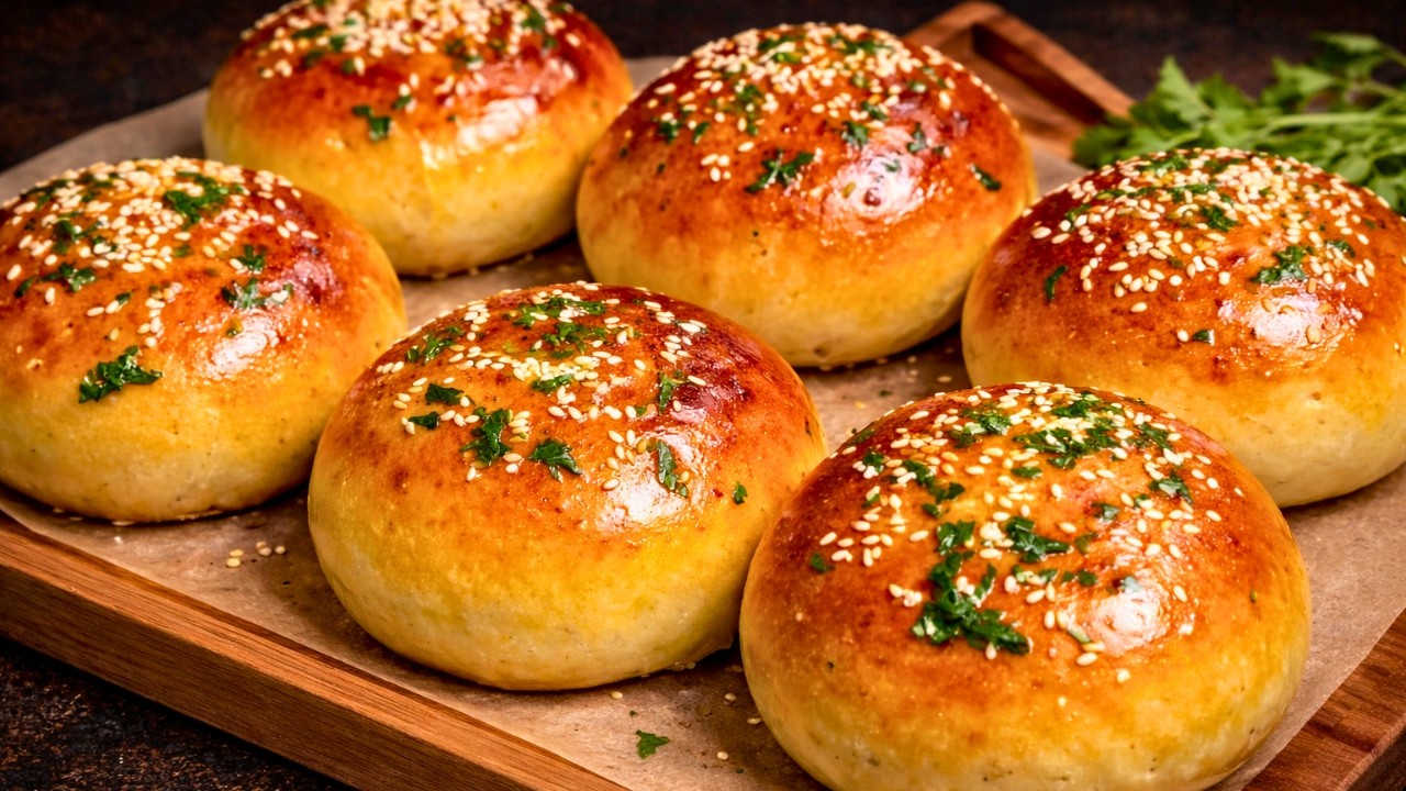 Chicken Stuffed Buns Recipe 🧀 | FLUFFY and CHEESY 