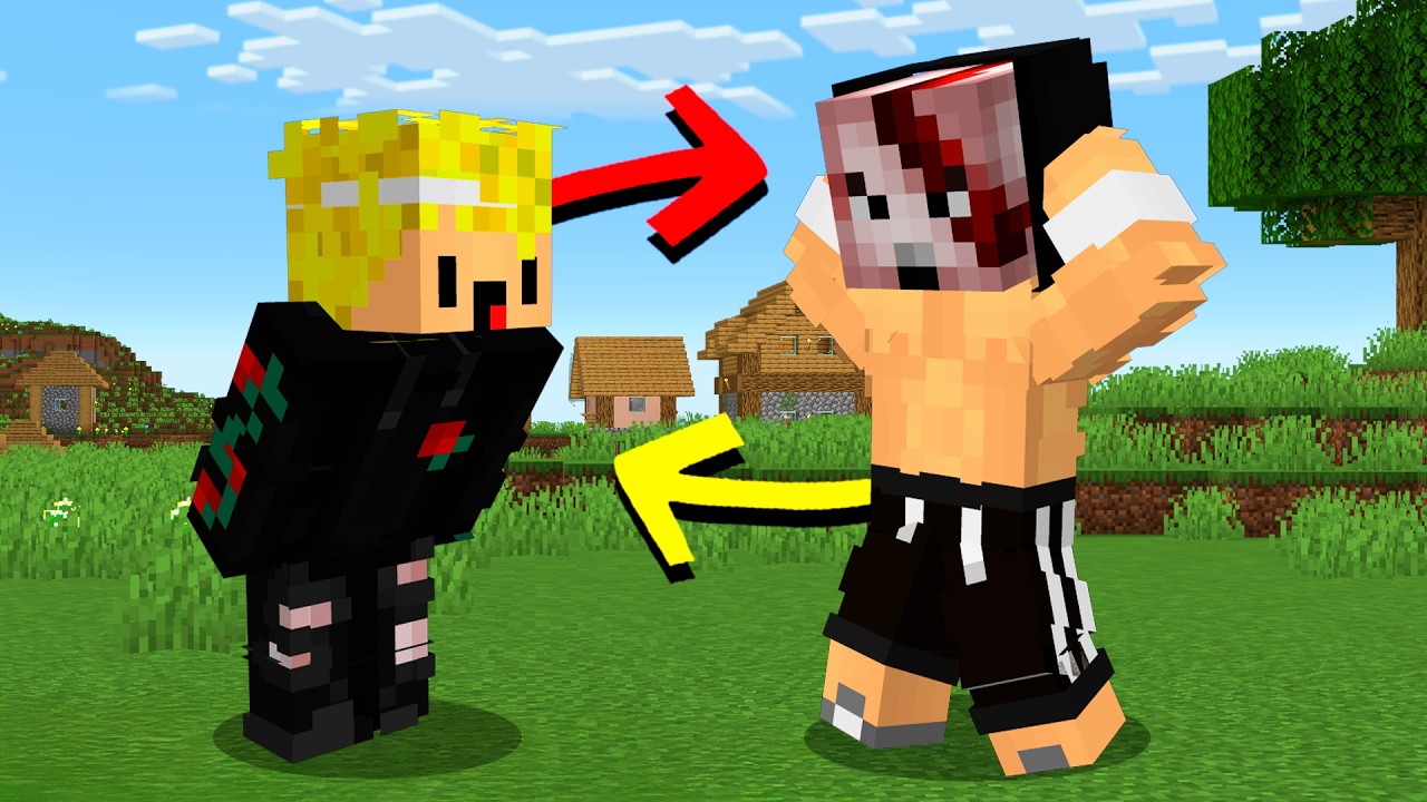 Intercambié de CUERPO con MIS AMIGOS en Minecraft