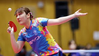 横井咲桜 vs 加藤美優 トップおとめピンポンズ名古屋 vs 日本生命レッドエルフ T FINAL GAME 2nd game【卓球 Tリーグ公式】Sakura Yokoi - Miyuu kato