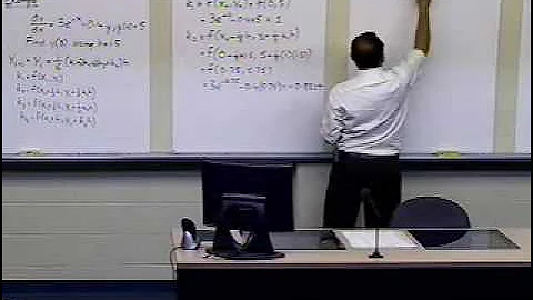 Chapter 08.04: Lesson: Runge Kutta 4th Order Method: Example Part 1 of 2