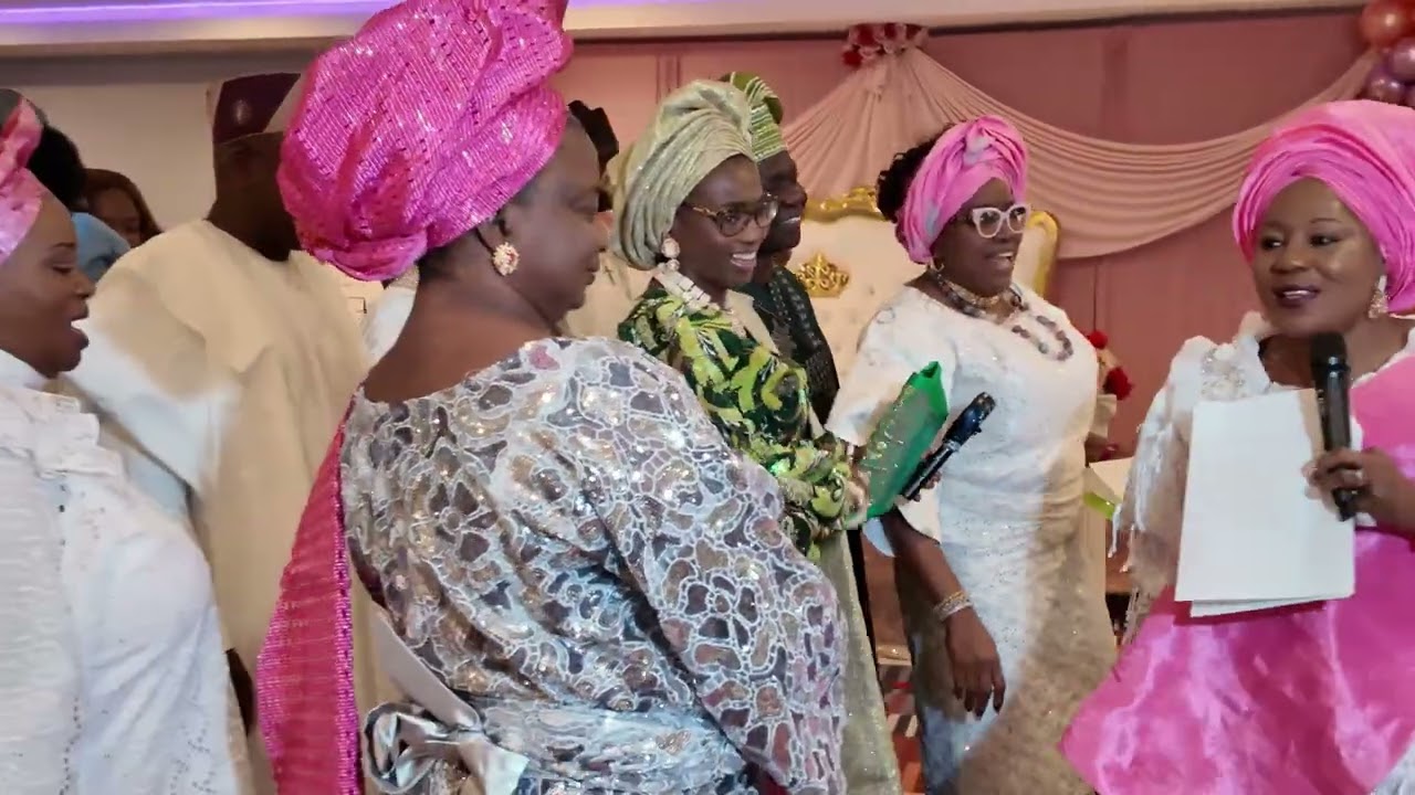 Mercy Weds Adeoye Traditional Wedding MD USA