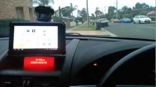 NaviTab RAM windscreen mount