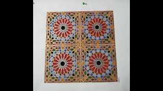 The complex geometry of Islamic design - #mahamsketchbook #muslim #pattern