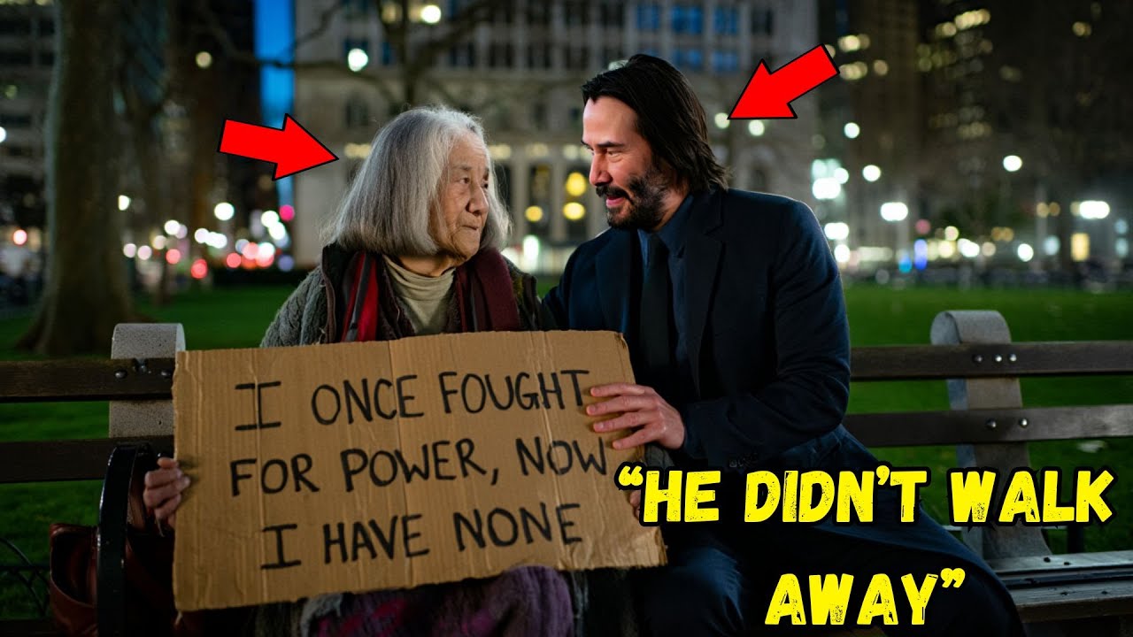 Keanu Reeves Approaches A Homeless Veteran — What He Did Next Changed A ...
