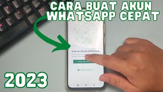 CARA DAFTAR AKUN WHATSAPP DI HP ANDROID UNTUK PEMULA 2023