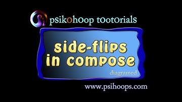 Psikohoop short tutorial 103_ side flips in compose mode_diagramed