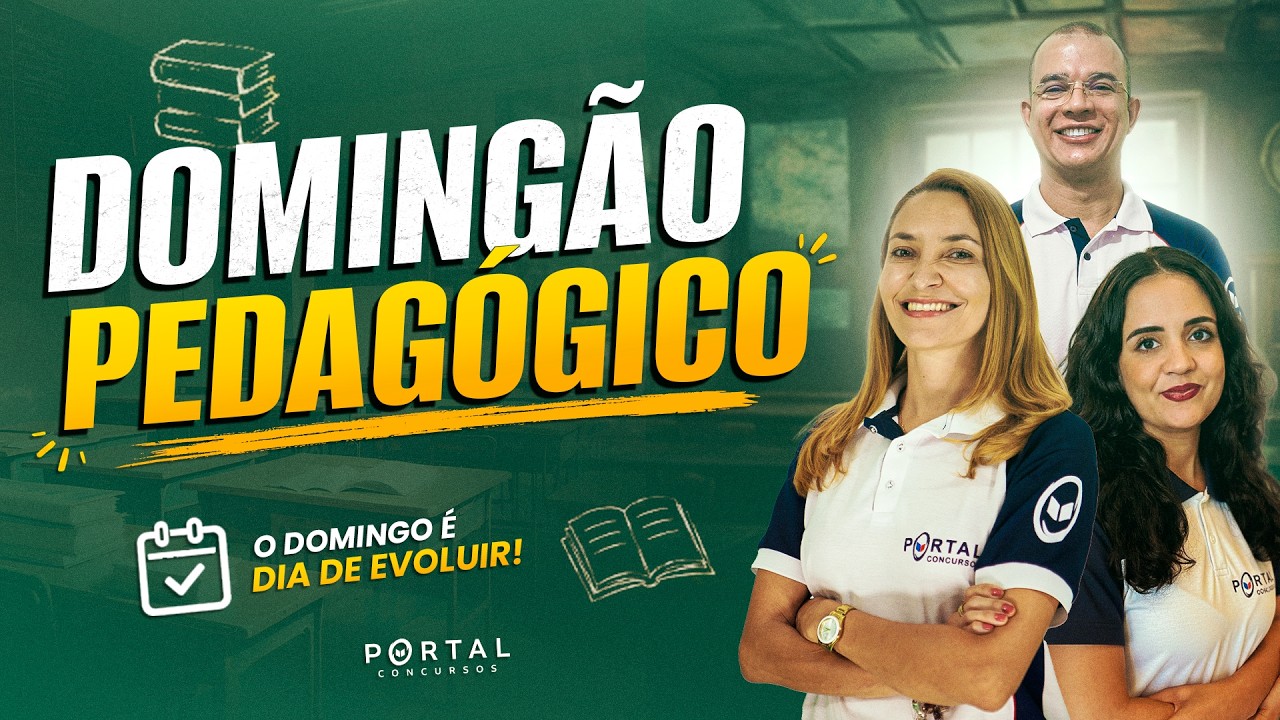 DOMINGÃO PEDAGÓGICO – DOMINGO É DIA DE EVOLUIR!