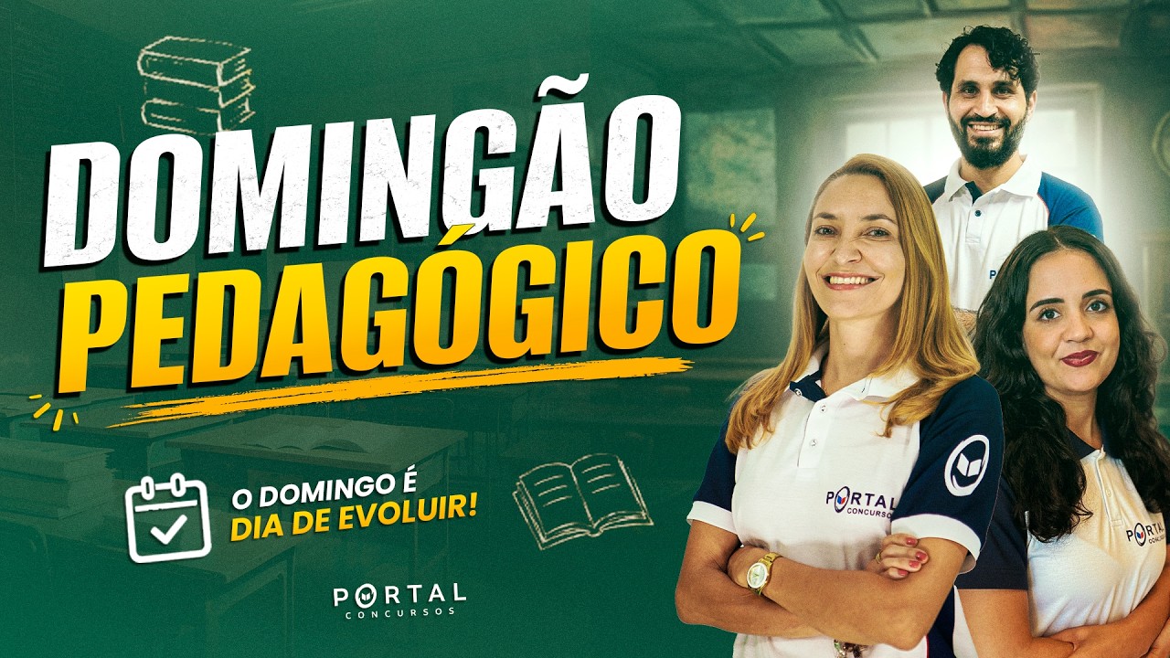 DOMINGÃO PEDAGÓGICO – DOMINGO É DIA DE EVOLUIR