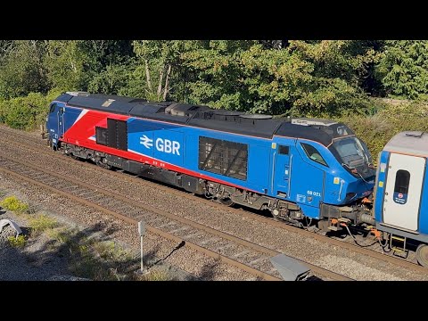 What a Horrible Livery, new GBR Livery… 68021 @ Dorridge … 26-09-26