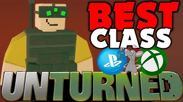 UNTURNED PS4 XBOX!  How To Keep Your Skills When You Die! ALL Class