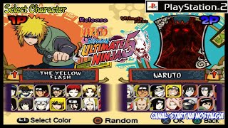Naruto Shippuden: Ultimate Ninja 5 | PS2 Gameplay Live | Retro Anime Fighting Game screenshot 5