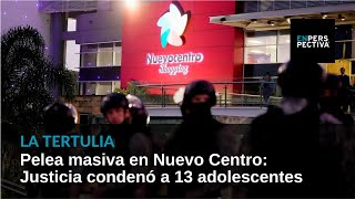 Pelea masiva cerca de Nuevo Centro: Justicia condenó a 13 adolescentes