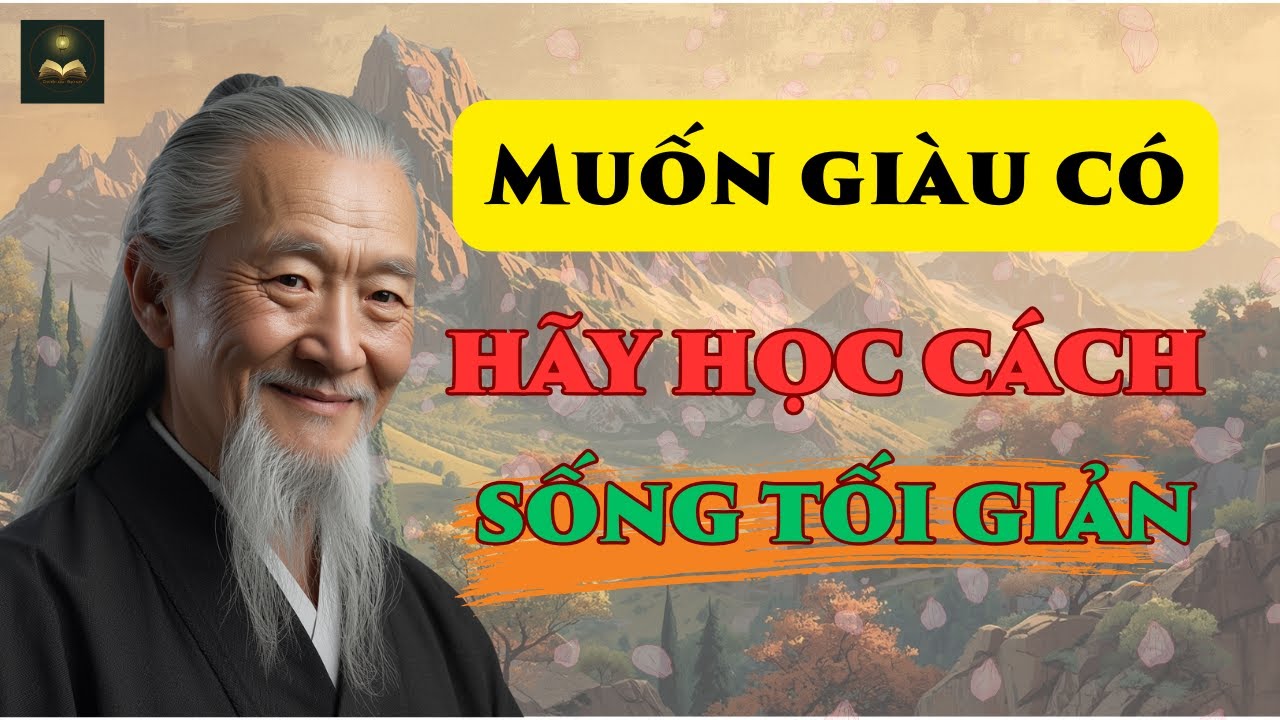 Sống Tối Giản giúp bạn GIÀU CÓ BỀN VỮNG – Bài học từ cổ nhân và doanh nhân - Bí quyết làm giàu