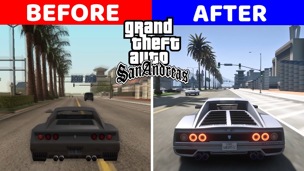 How To Install GTA San Andreas BEST REALISTIC GRAPHICS MOD | For Low ...
