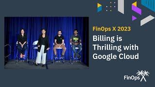 Billing is Thrilling with Google Cloud - User Group Hosted by Google Cloud