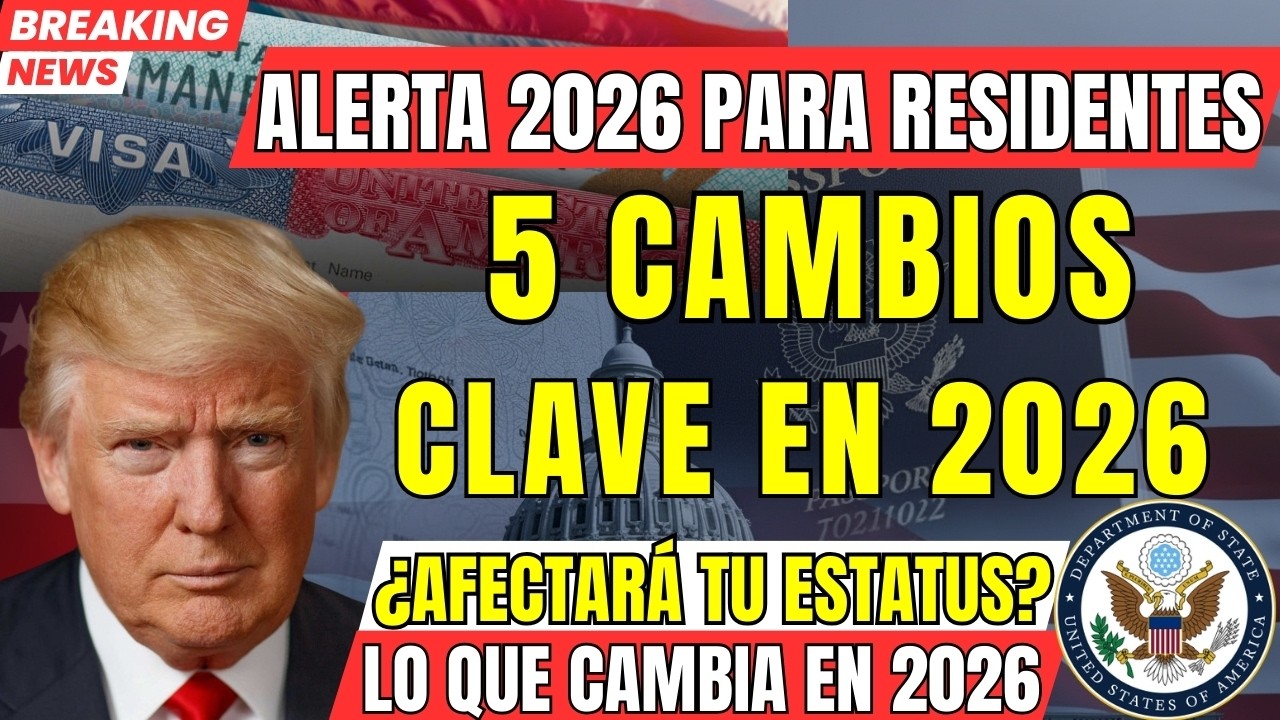 Titulares de la Tarjeta Verde: 5 Cambios Migratorios Importantes para 2026 que DEBEN Conocer!