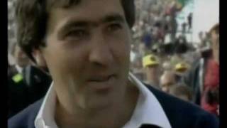 Seve Ballesteros Tribute with Seve's farewell message to fans