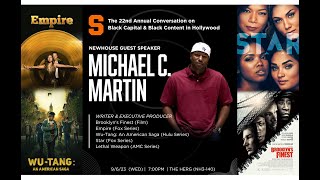 TV/Film Business Discussion with Michael Martin at Newhouse (Syracuse University)