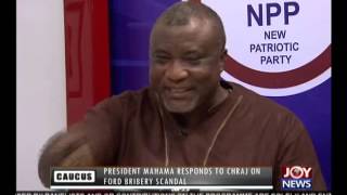 President Mahama Responds to CHRAJ on Ford Bribery Scandal   Minority Caucus on Joy News 4 8 16