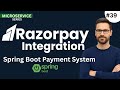 Razorpay Integration in Spring Boot | E-commerce Microservices Payment Flow (Hindi)