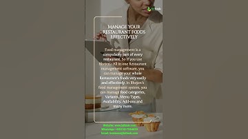 Manage Restaurant Food Effectively with Bhojon - All-in-One Restaurant Management Software