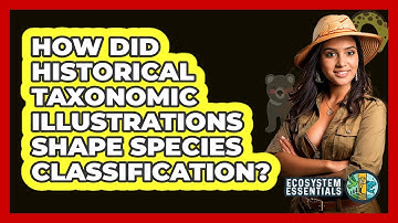 How Did Historical Taxonomic Illustrations Shape Species Classification? - Ecosystem Essentials
