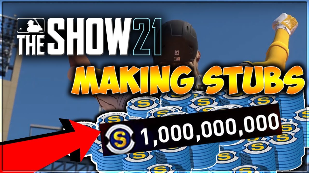 How to Make GUARANTEED Stubs DAY 1 on MLB The Show 21! (MLB The Show 21 Stub Making Method)