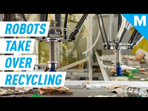 Robots Are Taking Over The Recycling Industry Because Of Pandemic | Mashable