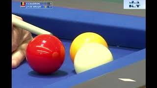 Caudron vs. Jean Paul Debrujin (WC ELDA 2007 - 1 Cushion)  - Chung kết 1 băng Thế Giới